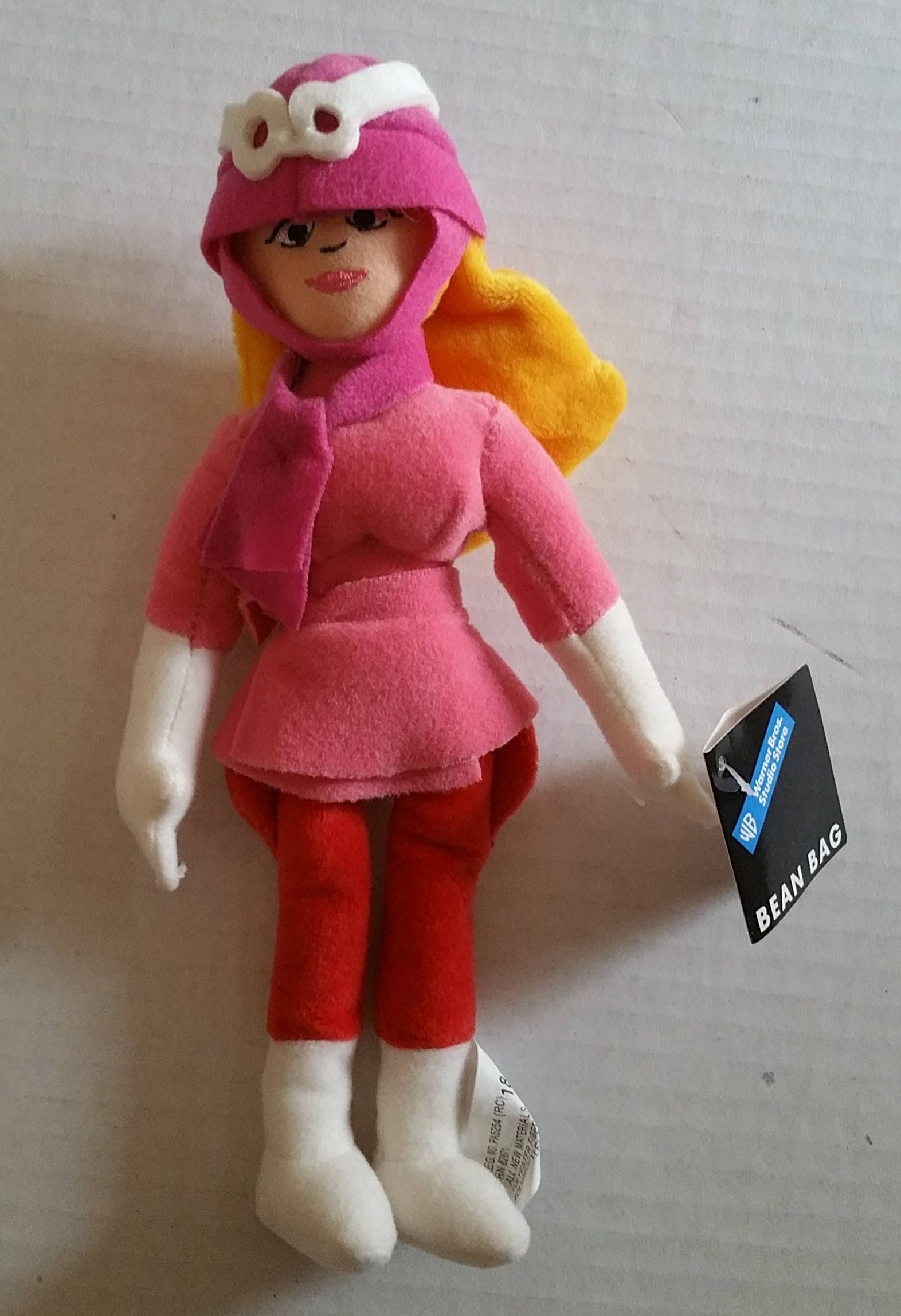 PENELOPE PITSTOP Plush Doll New With Tag 10 Wacky Races