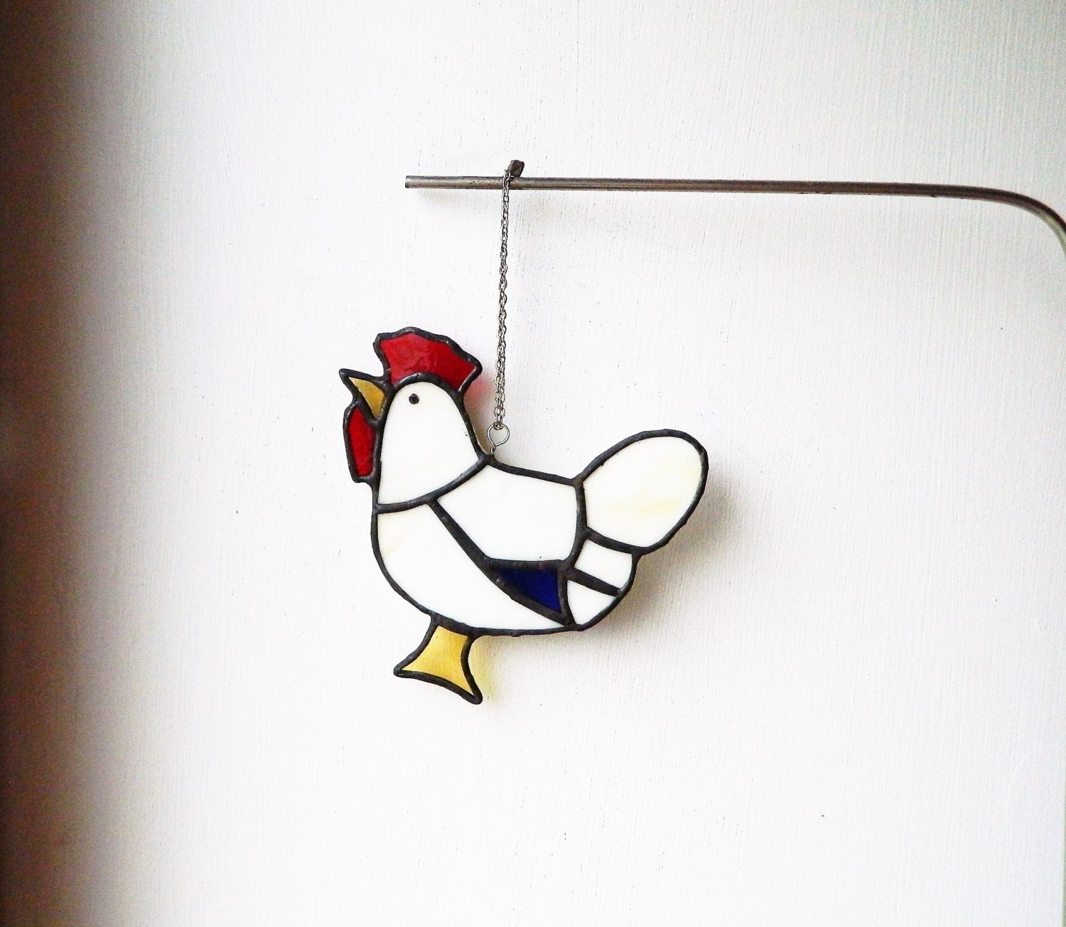 Chicken Stained Glass Window Suncatcher Chicken Lovers Sun 9121