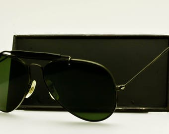60s Vintage Ray-Ban Bausch & Lomb Outdoorsman- Large Aviator
