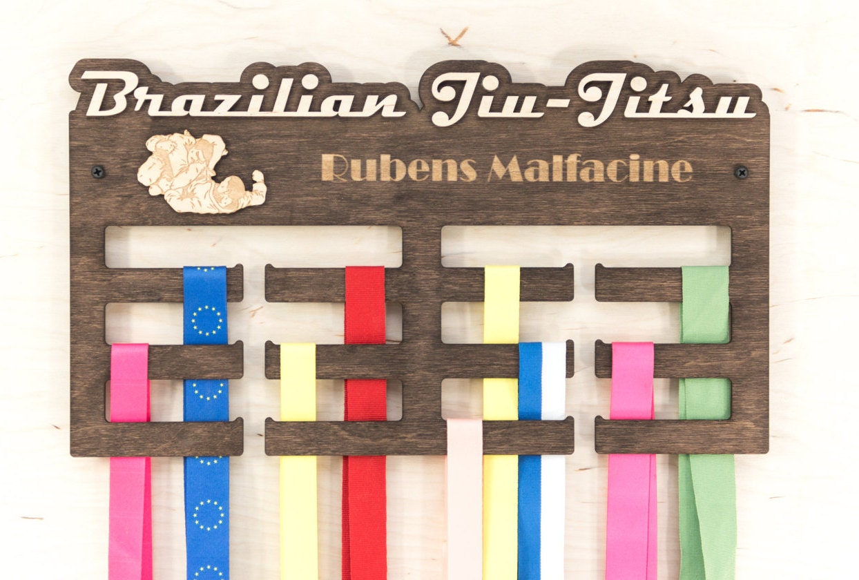 NEW JIUJITSU medal display Customized medal holder