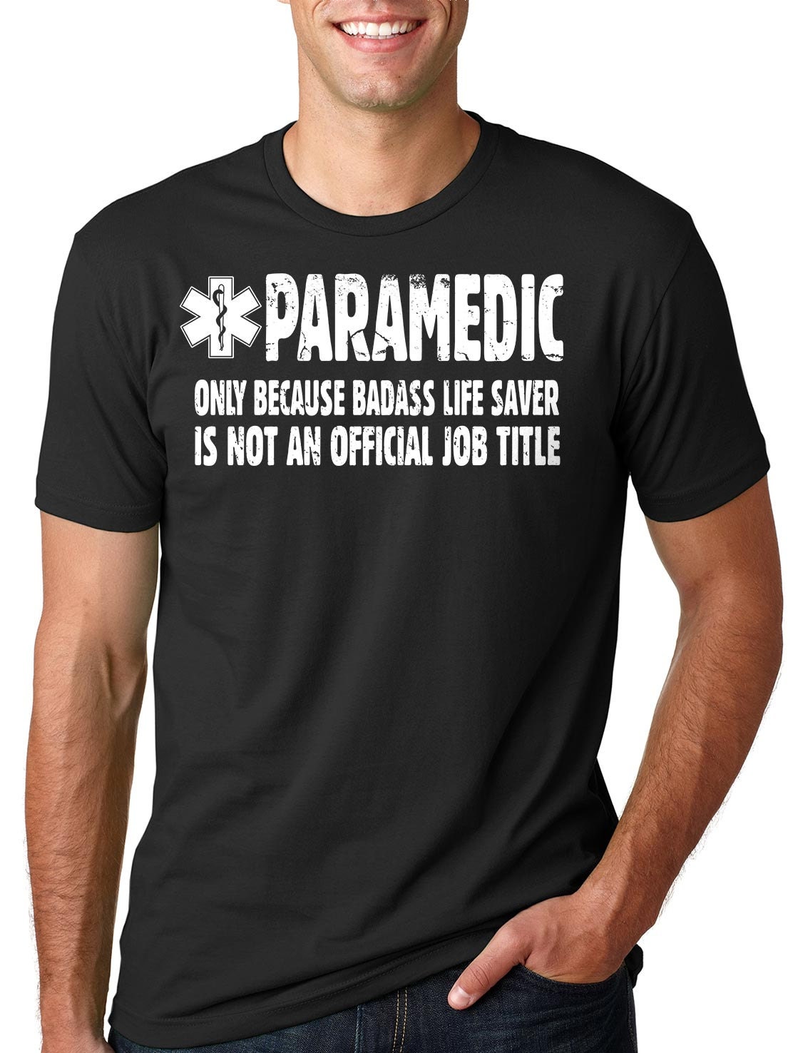 Funny Paramedic T-Shirt Hospital Tees Gift For Paramedic Emt