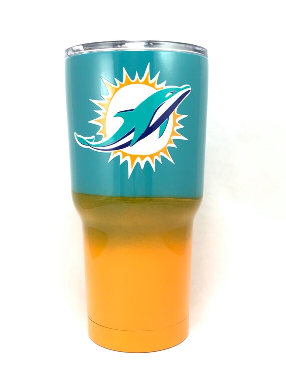 personalized tumbler CustomCoatedCups Miami Dolphins 30 personalized by oz Custom