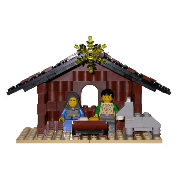The Original Christmas Nativity Scene Made with LEGO® Bricks