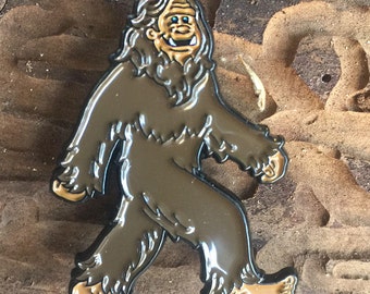sasquatch bigfoot squatch enamel pin