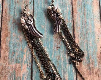 Southwest Boho Earrings, Southwest Jewelry, Boho Jewelry, Boho Earrings, Southwestern Earrings, Hippie Jewelry