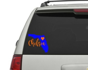 Vinyl Decal - Florida Decal - Car Decal - Yeti Decal - Bumper Sticker - Cute Decals for Yeti Cups - Vinyl Sticker - Laptop Sticker