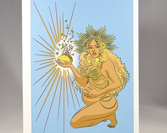Congratulations Beyonce Card - Beyonce Card, Beyonce Baby, Pop Culture Cards, Pregnancy Card, Funny, Taco Tuesday, Girls Night Invitation
