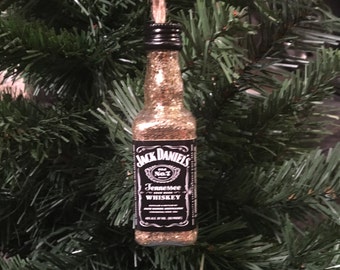 Jack Daniels whiskey Christmas ornaments