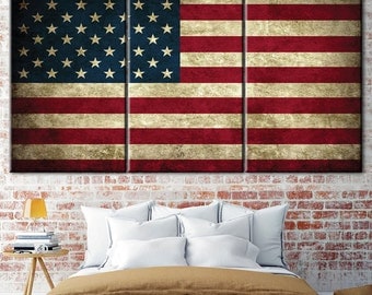 American Flag Wall Art american flag art | etsy American Flag Wall Art american flag art | etsy