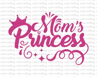 Download Mommys princess svg | Etsy