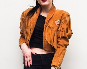 Gypsy Fringe Jacket - Handpicked Vintage