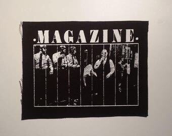 Magazine patch post punk new wave