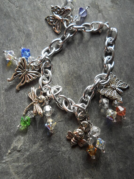 Items similar to Custom Charm Bracelet Made To Order on Etsy