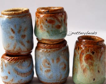 Bead, Beads, Dread beads, Handmade beads, Beads with 10-11mm holes, Dread bead, Hair beads, large hole beads,ceramic beads, perle dread