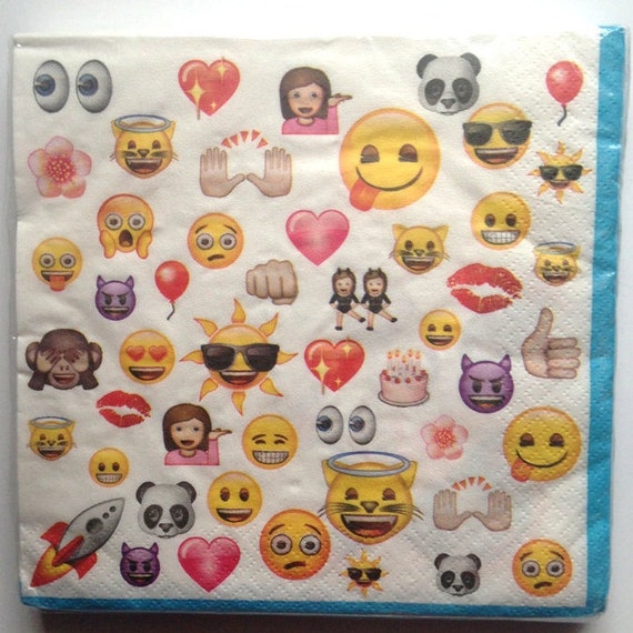 Cute Emoji Napkins