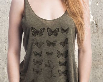 Tank Top - Butterfly Chart - Women's Relaxed Fit Tank Top