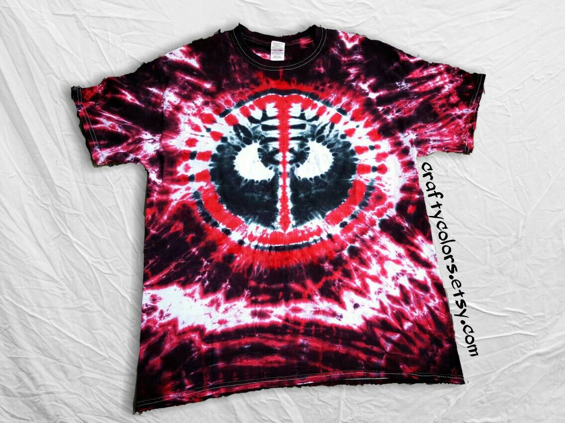 marvel tie dye shirts