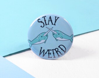 Narwhal Gifts Valentines Gift Funny Valentines Day Cute Button Badge Kawaii Pin Badge Party Bag Filler