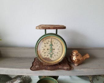 Vintage Antique Pelouze Scale Farmhouse Decor