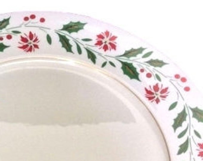 Royal Doulton Holly Plate - Royal Doulton Dinner Plate - Vintage Plate Christmas Plate - Holiday Plate TC1169