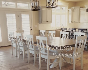 Gorgeous rustic farmhouse table, dinning table