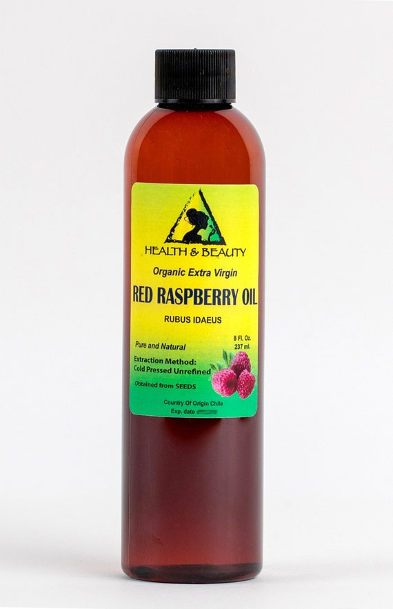 8 Oz Red Raspberry Seed Oil Unrefined Organic Extra Virgin 