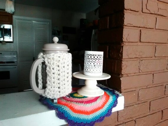 Download French press cozy pattern