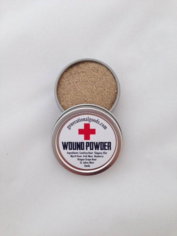 Wound Powder Herbal Compound Natural Care for Cuts & Wounds