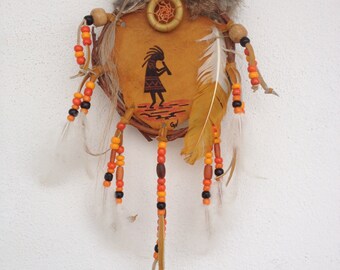 Mandella natural Native amerivan Indians Crafts - Kokopelli - ref: M 140301