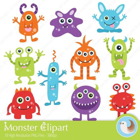 monster clipart etsy - photo #42