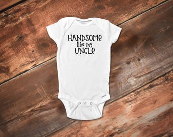 Funny Baby Onesies®, Uncle Onesies®, Baby Boy Clothes, Funny Baby Gift, Cute Baby Clothes, Funny Baby Clothes, Cute Baby Onesies®