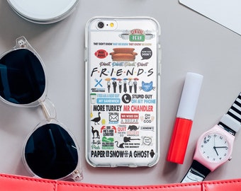 Friends TV Show Phone Case iPhone 7 Case iPhone 6S Case Samsung S8 Plus iPhone 5 Case For Samsung Galaxy S7 Case To Samsung S6 041
