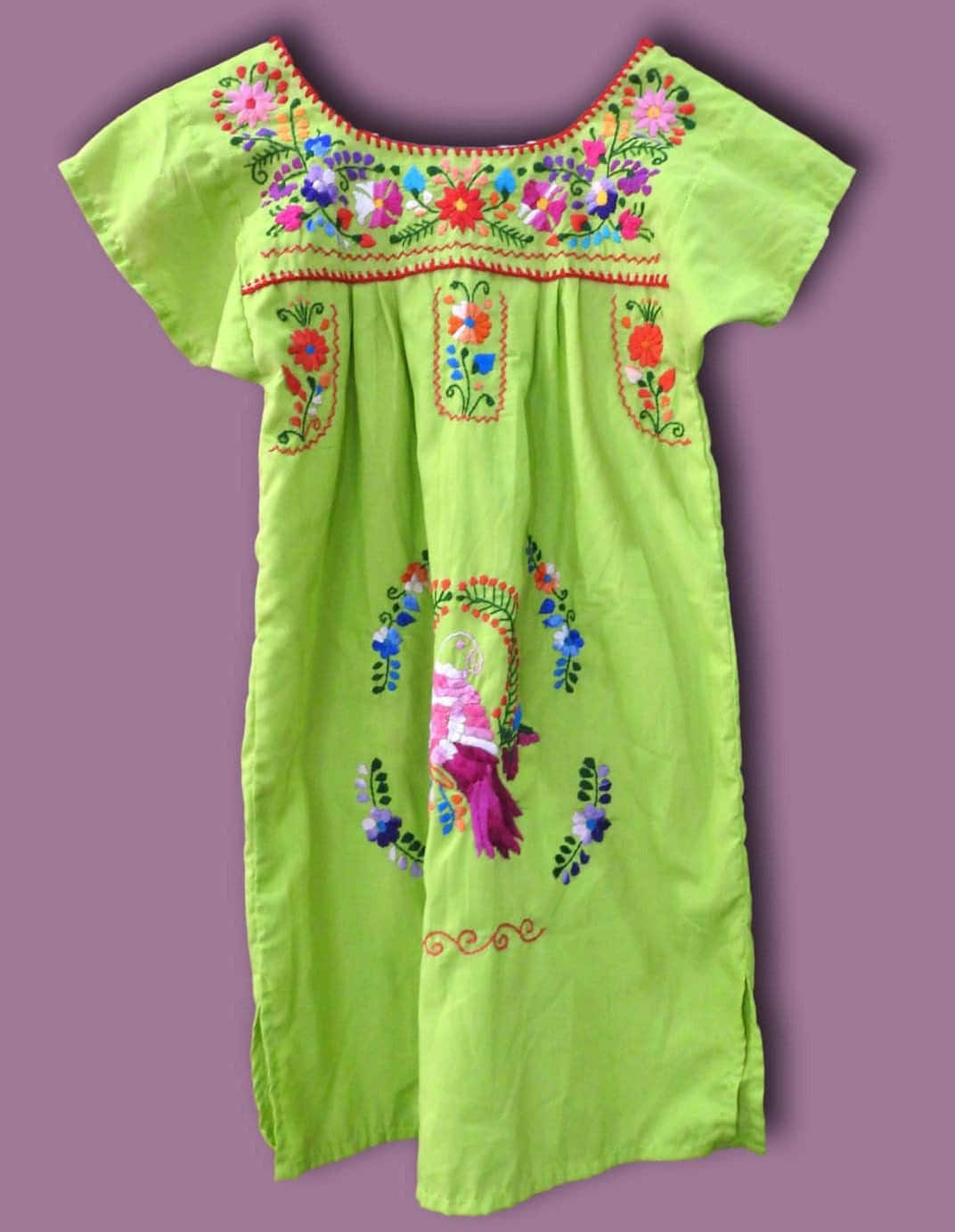 Mexican Embroidered Dress