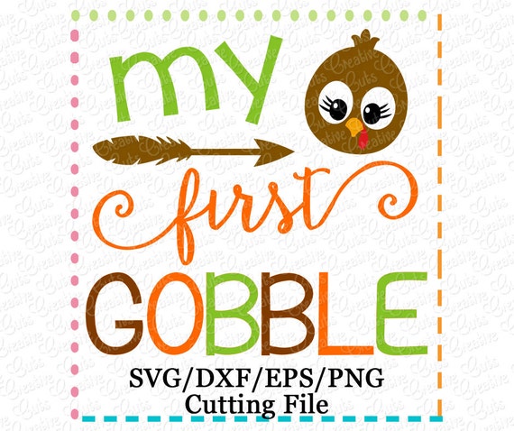 Download EXCLUSIVE SVG 1st Thanksgiving Turkey svg baby's first