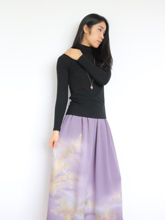japanese maxi skirt