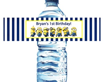 Minion water bottle | Etsy