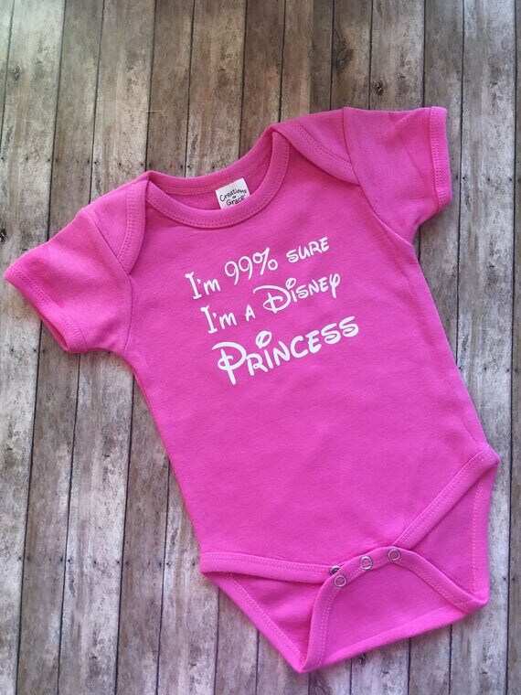 I'm 99 sure I'm a Disney Princess onesie Disney