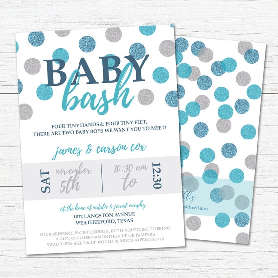 Baby Meet And Greet Invitation 9