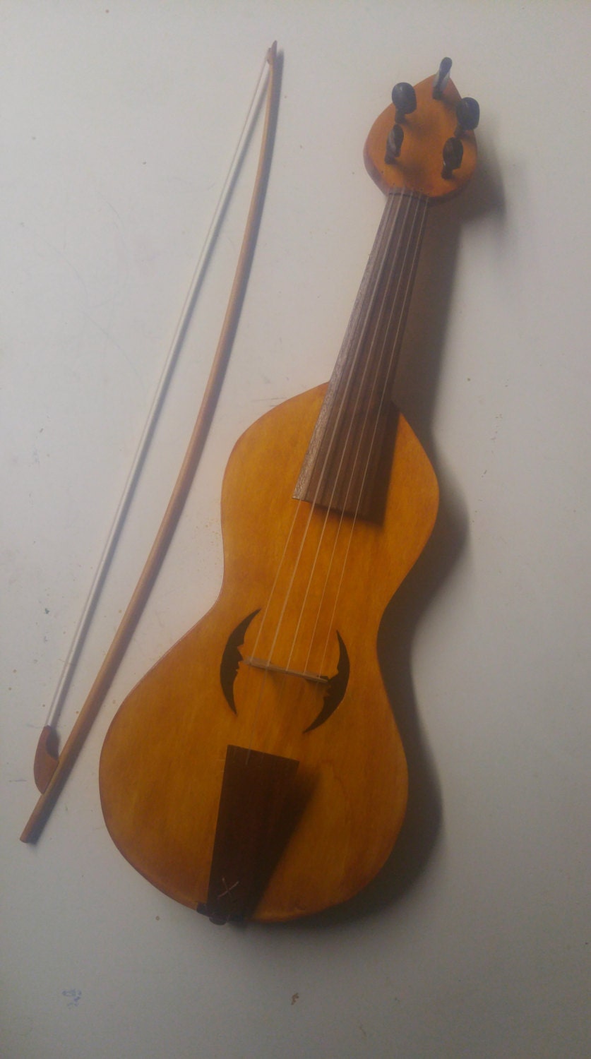 Tenor Medieval fiddle or Vielle.