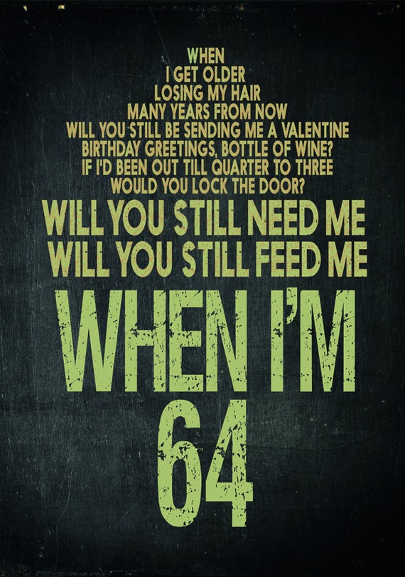 When IM 64 When IM 64