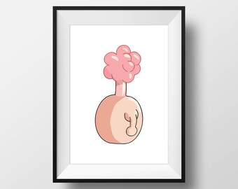 Rick and Morty Plumbus, Everyone knows what it does, High Quality Print, Show Me What You Got, Adult Swim