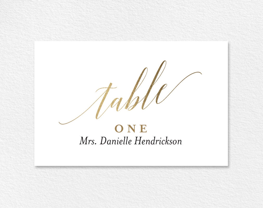 Wedding Place Cards Wedding Place Card Printable Place Card
