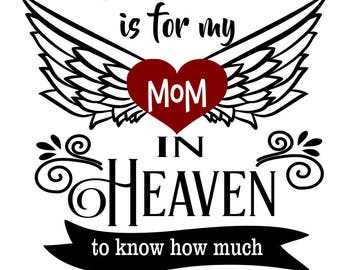 Download Mom in heaven | Etsy