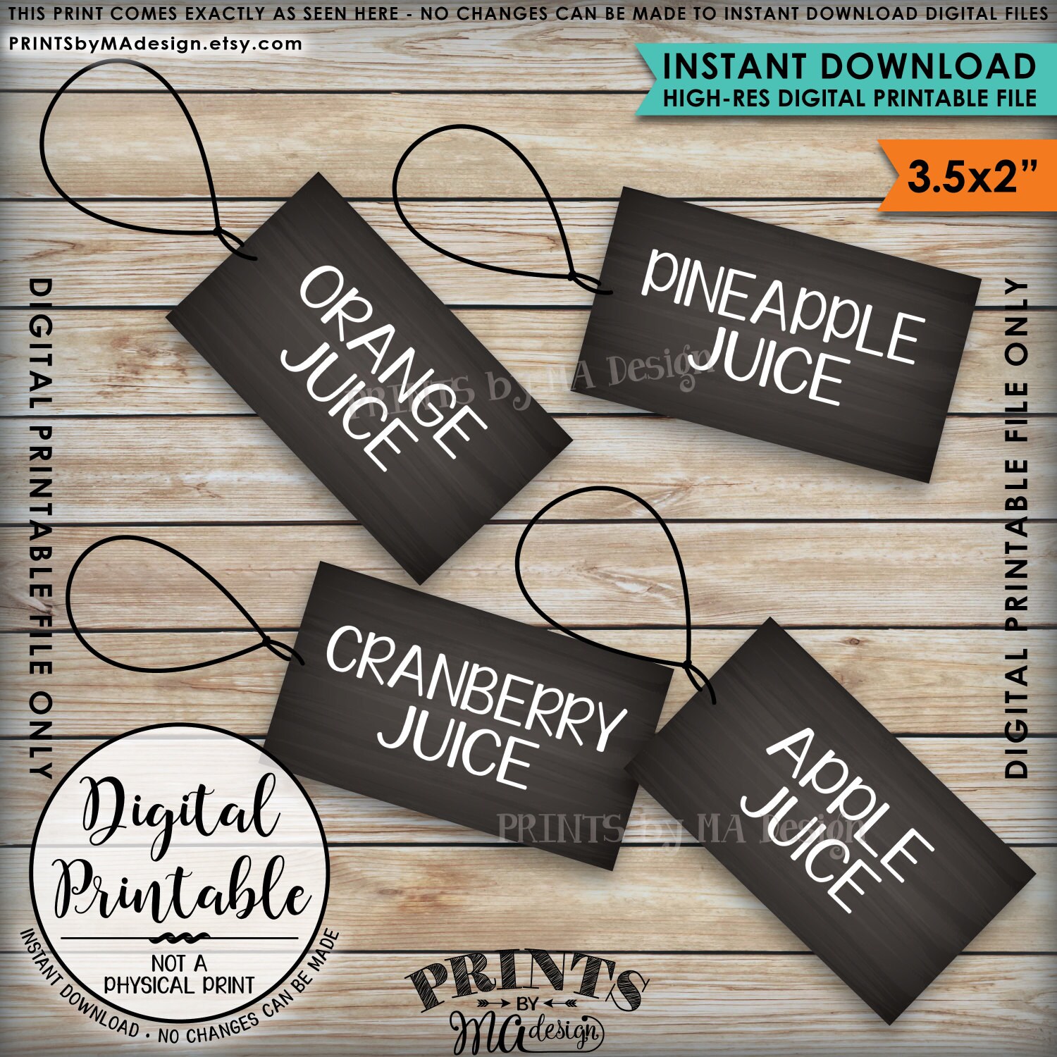 mimosa bar labels mimiosa labels menu juice label signs pineapple
