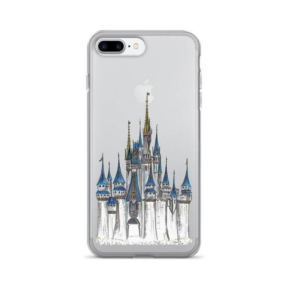 CLEAR EDITION Cinderella Castle Phone Case Walt Disney World