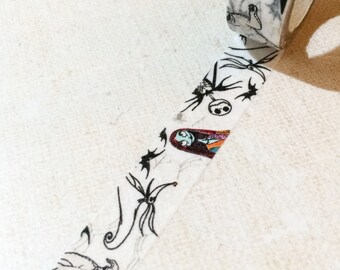 Nightmare Before Christmas Washi Tape - White
