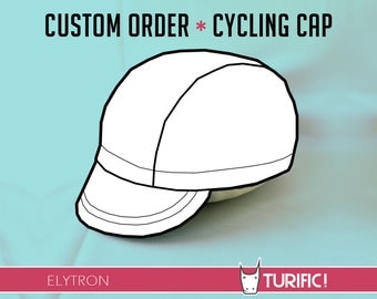 Custom Cycling Cap, Elytron, Cycle Cap, Turific, Fixed Gear Cap