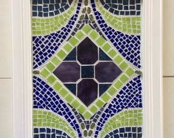 Abstract Mosaic Wall Hanging