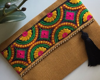 Bohemian Clutch ethnic clutch boho bag clutch purse women