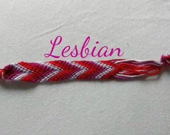 ON SALE: Lesbian Pride Bracelet